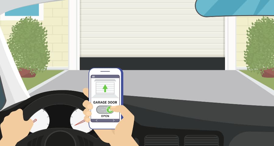Garage door automation tips for Houston